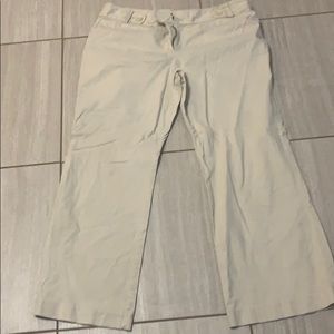 Ann Taylor Signature Fit Khaki Pants